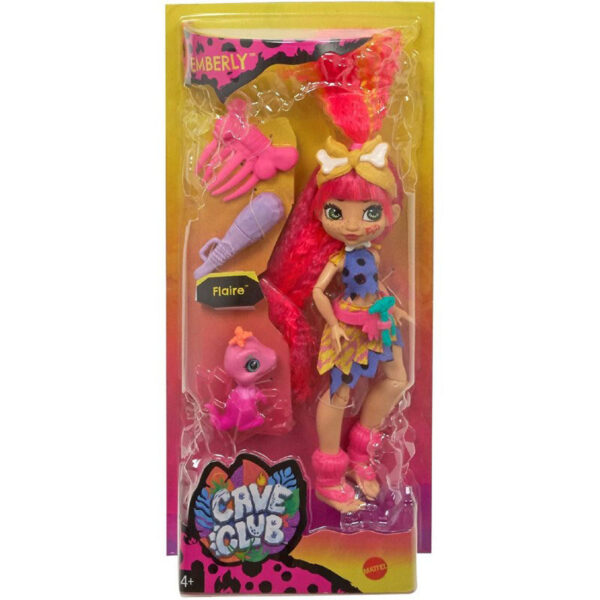 Mattel Cave Club Emberly Κούκλα Και Flaire GNL82 / GNL83