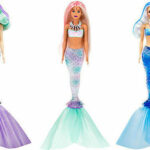 Mattel Barbie Color Reveal Wave 4 Γοργόνα Κούκλα Με 7 Εκπλήξεις GTP43
