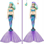 Mattel Barbie Color Reveal Wave 4 Γοργόνα Κούκλα Με 7 Εκπλήξεις GTP43