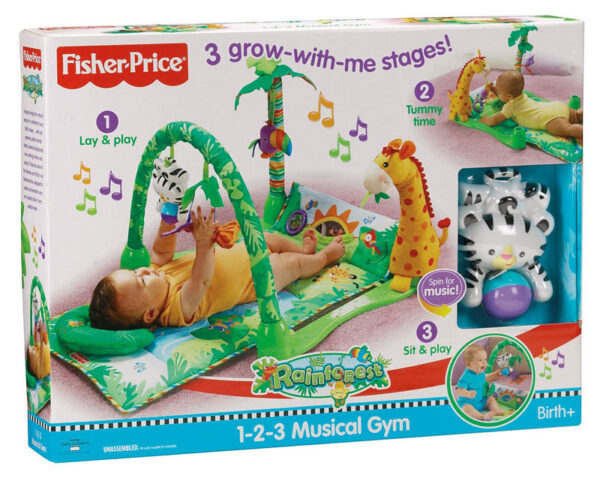 Fisher-Price Πάπλωμα - Γυμναστήριο Rainforest L1664