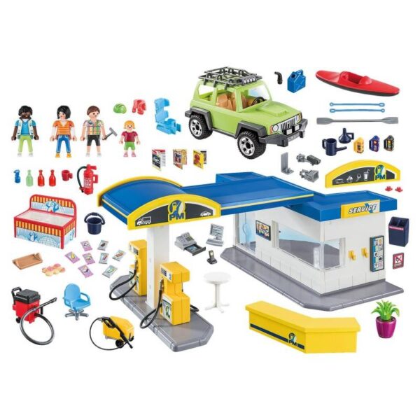 Playmobil City Life Gas Station Πρατήριο Καυσίμων 70201