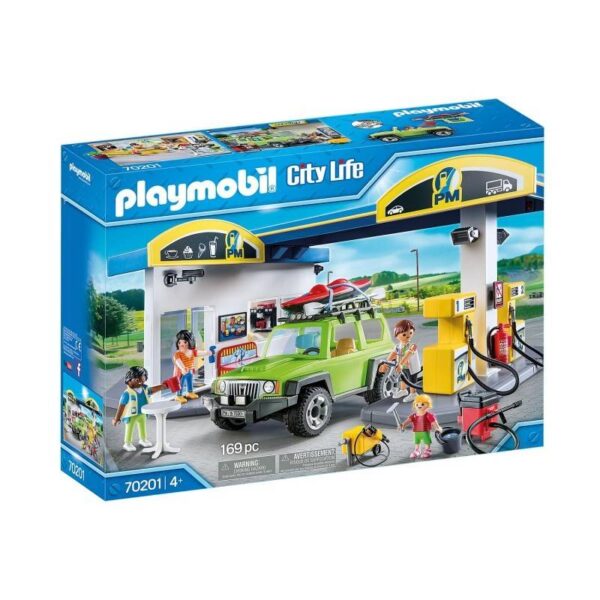 Playmobil City Life Gas Station Πρατήριο Καυσίμων 70201