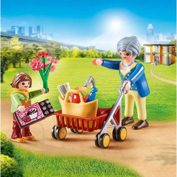 Playmobil City Life Γιαγιά Με Εγγονή 70194