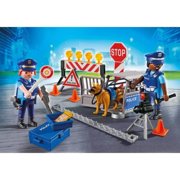 Playmobil Οδόφραγμα Αστυνομίας 6924