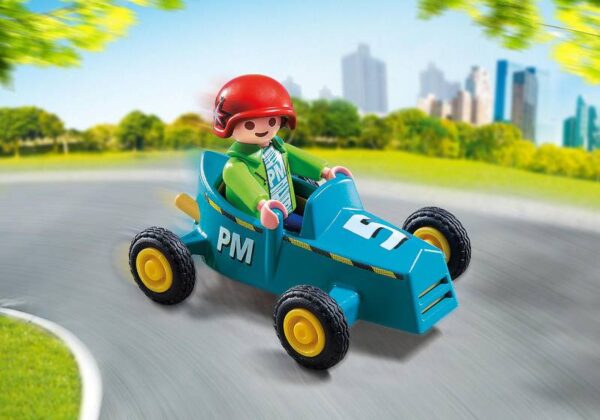 Playmobil Αγοράκι Με Go-Kart 5382