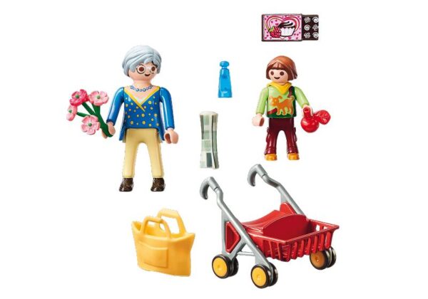 Playmobil City Life Γιαγιά Με Εγγονή 70194