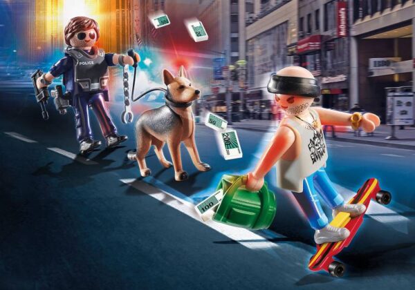 Playmobil Police Action Κλέφτης Και Άστυνομος 70461