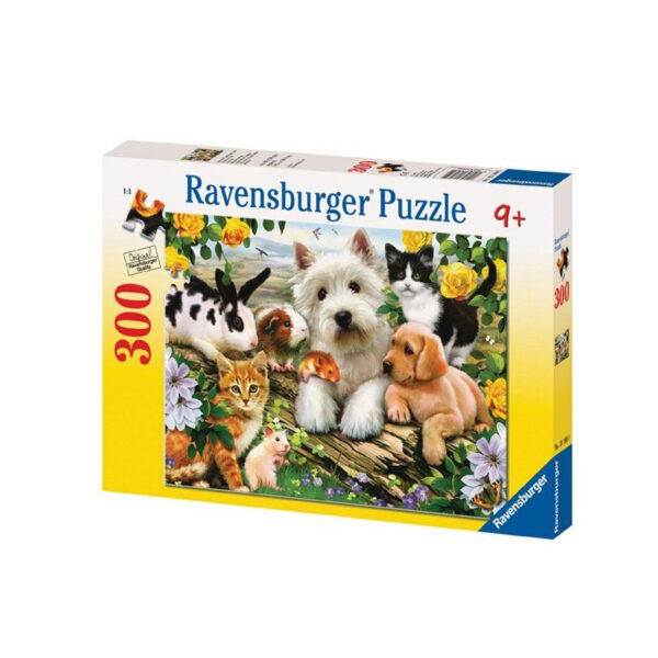 Ravensburger Παζλ 300Τεμ. Χαρούμενα Ζωάκια 13160