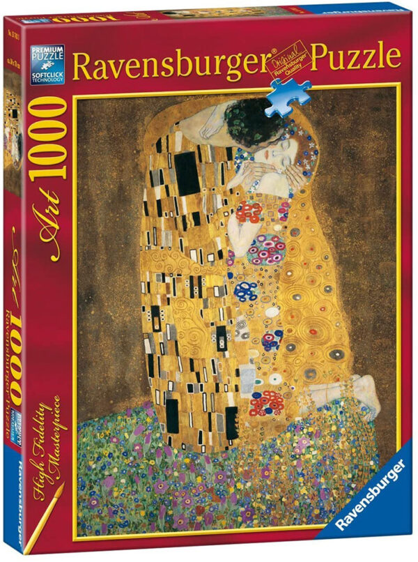 Ravensburger Παζλ 1000 Τεμ. Art Collection Klimt: Το Φιλί 15743