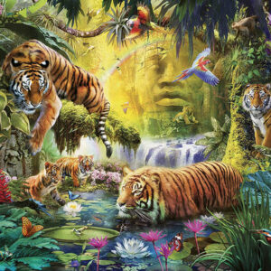 Ravensburger Παζλ 1500 Τεμ. Τίγρεις 16005