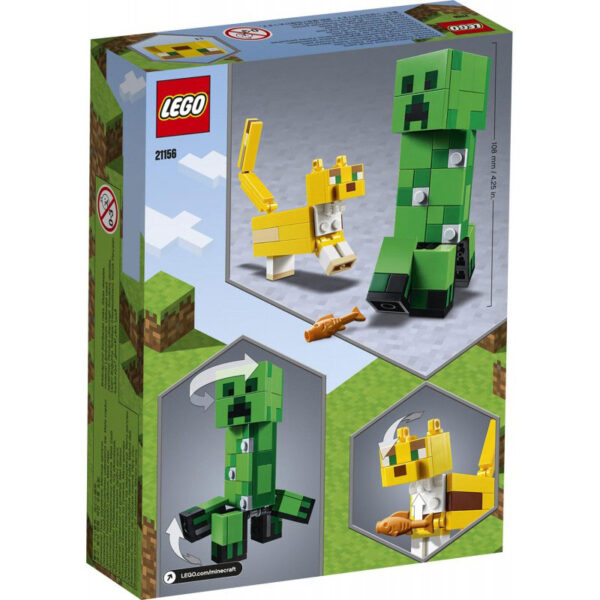 LEGO Minecraft BigFig Creeper και Οσελότος 21156