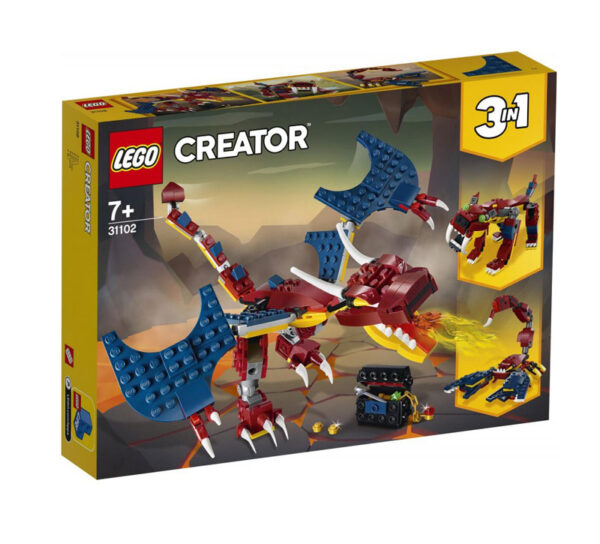 LEGO Creator Δράκος της Φωτιάς 31102