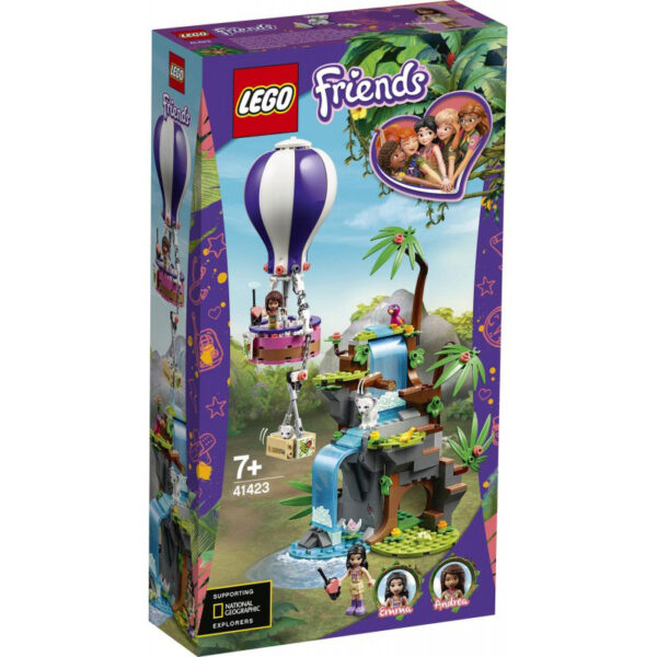 LEGO Friends Διάσωση Τίγρης Με Αερόστατο Στη Ζούγκλα 41423