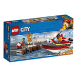 LEGO City Πυρκαγιά Στην Αποβάθρα - Dock Side Fire 60213