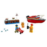 LEGO City Πυρκαγιά Στην Αποβάθρα – Dock Side Fire 60213