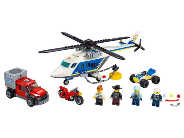 LEGO City Police Καταδίωξη με Αστυνομικό Ελικόπτερο 60243