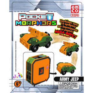 Just toys Pocket Morphers Νέα Χρώματα - 10 Σχέδια 6889F
