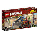 LEGO Ninjago Δίτροχο Με Λεπίδες Του Κάι Και Όχημα Χιονιού Του Ζέιν 70667