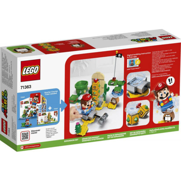 LEGO Super Mario Πίστα Επέκτασης Pokey Της Ερήμου 71363