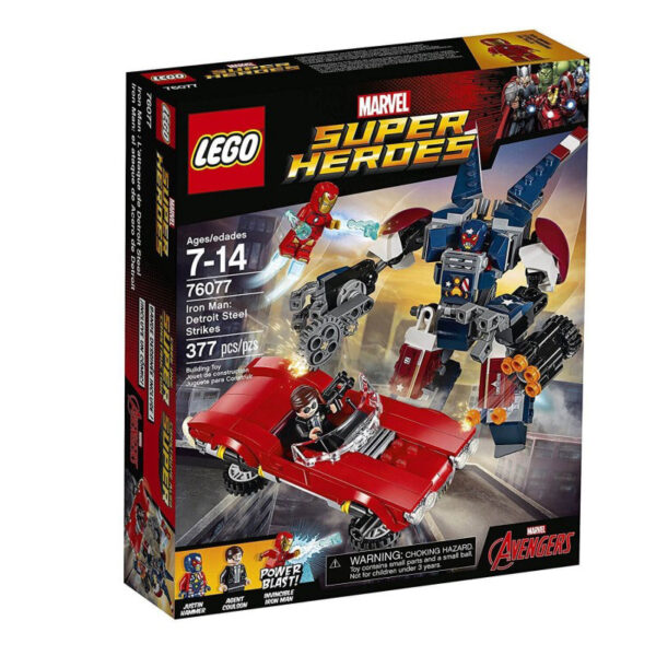 LEGO Marvel Super Heroes Iron Man: Ο Detroit Steel Επιτίθεται 76077