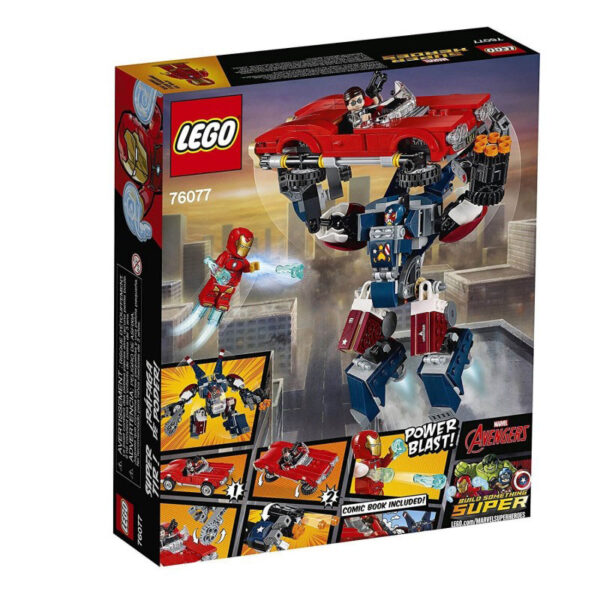 LEGO Marvel Super Heroes Iron Man: Ο Detroit Steel Επιτίθεται 76077