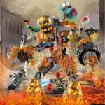 LEGO Marvel Spiderman Η Μάχη Του Μόλτεν Μαν 76128