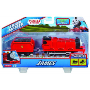 Fisher-Price Τόμας Μηχανοκίνητα Τρένα Με Βαγόνι, James BML08