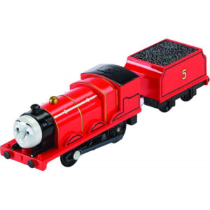 Fisher-Price Τόμας Μηχανοκίνητα Τρένα Με Βαγόνι, James BML08