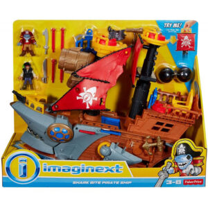 Imaginext: Πειρατικό Καράβι - Καρχαρίας Mattel DHH61