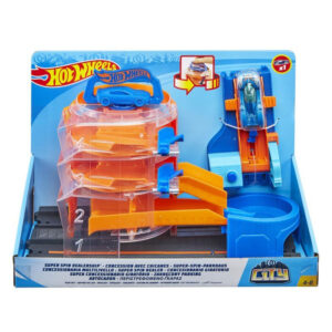 Mattel Hot Wheels City Περιστρεφόμενο Γκαράζ Σετ Παιχνιδιού FNB15 / GBF95