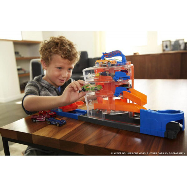 Mattel Hot Wheels City Περιστρεφόμενο Γκαράζ Σετ Παιχνιδιού FNB15 / GBF95