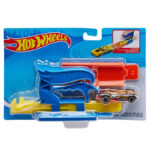 Mattel Hot Wheels Εκτοξευτης Μπλε Με Αυτοκινητάκι FTH84