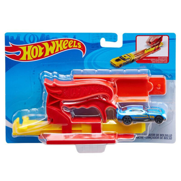 Mattel Hot Wheels Εκτοξευτης Κόκκινος Με Αυτοκινητάκι FTH84