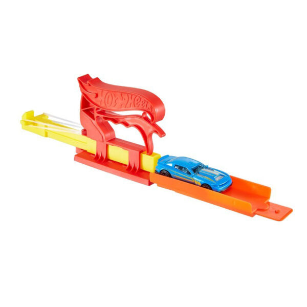 Mattel Hot Wheels Εκτοξευτης Κόκκινος Με Αυτοκινητάκι FTH84