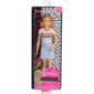 Mattel Barbie Fashionistas 122 Original Κοκκινομάλλα Κούκλα Με Μπλουζάκι Ουράνιο Τόξο FBR37 / FXL55
