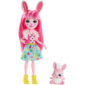 Mattel Enchantimals Κούκλα Και Ζωάκι Bree Bunny And Twist DVH87 / FXM73