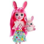 Mattel Enchantimals Κούκλα Και Ζωάκι Bree Bunny And Twist DVH87 / FXM73