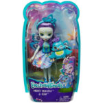 Mattel Enchantimals Κούκλα Και Ζωάκι Patter Peacock And Flap DVH87 / FXM74