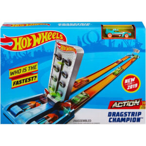 Mattel Hot Wheels Αγωνιστική Πίστα Dragstrip Champion GBF81 / GBF82