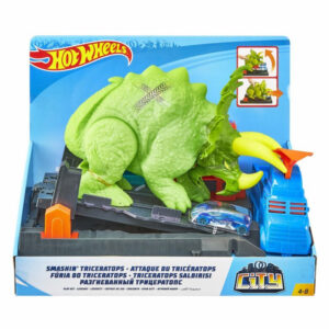 Mattel Hot Wheels City Σετ Παιχνιδιού Πίστα Τρικεράτωψ GBF97