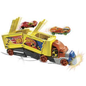 Mattel Hot Wheels Νέα Deluxe Νταλίκα Με Αυτοκινητάκι GCK39