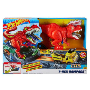 Mattel Hot Wheels T-Rex Rampage Δεινόσαυρος Τ-Ρεξ Με Ήχους GFH88
