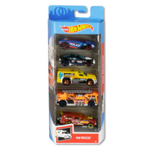 Mattel Hot Wheels Αυτοκίνητα Σετ των 5 Τεμαχίων HW Rescue GHP61