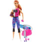 Mattel Barbie Wellness Ημέρα Ομορφιάς Fitness Κούκλα - Γυμναστική GKH73 / GJG57