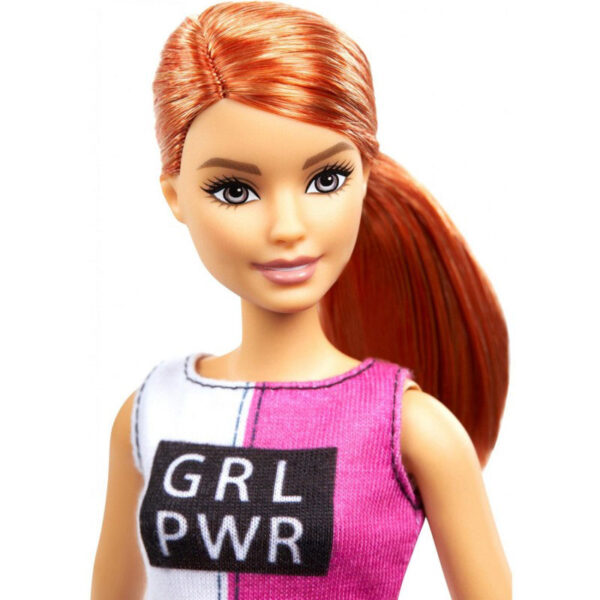 Mattel Barbie Wellness Ημέρα Ομορφιάς Fitness Κούκλα - Γυμναστική GKH73 / GJG57