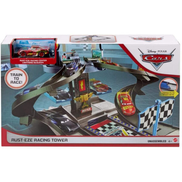 Mattel Disney Pixar Cars Rust-Eze Racing Σετ Παιχνιδιού Για Κόντρες GJW42