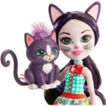 Mattel Enchantimals Κούκλα Και Ζωάκι Ciesta Cat Και Climber DVH87 / GJX40