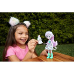 Mattel Enchantimals Κούκλα Ζωάκι Και Φιλαράκι Sybill Snow Leopard And Flake FNH22 / GJX42