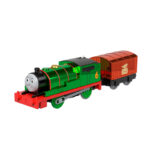 Fisher-Price Thomas Μηχανοκίνητο Συλλεκτικό Μεταλλιζέ Τρενάκι Celebration Percy GLJ25