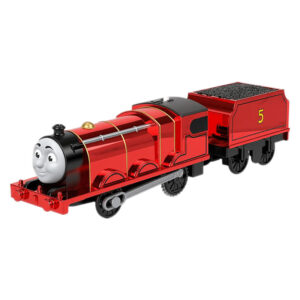 Fisher-Price Thomas Μηχανοκίνητο Συλλεκτικό Μεταλλιζέ Τρενάκι Celebration James GLJ27